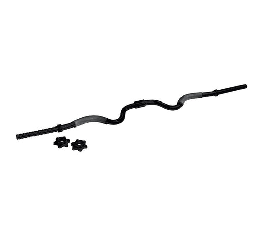 Athletic Works Standard 2-Piece Super Curl Bar with Threaded Ends